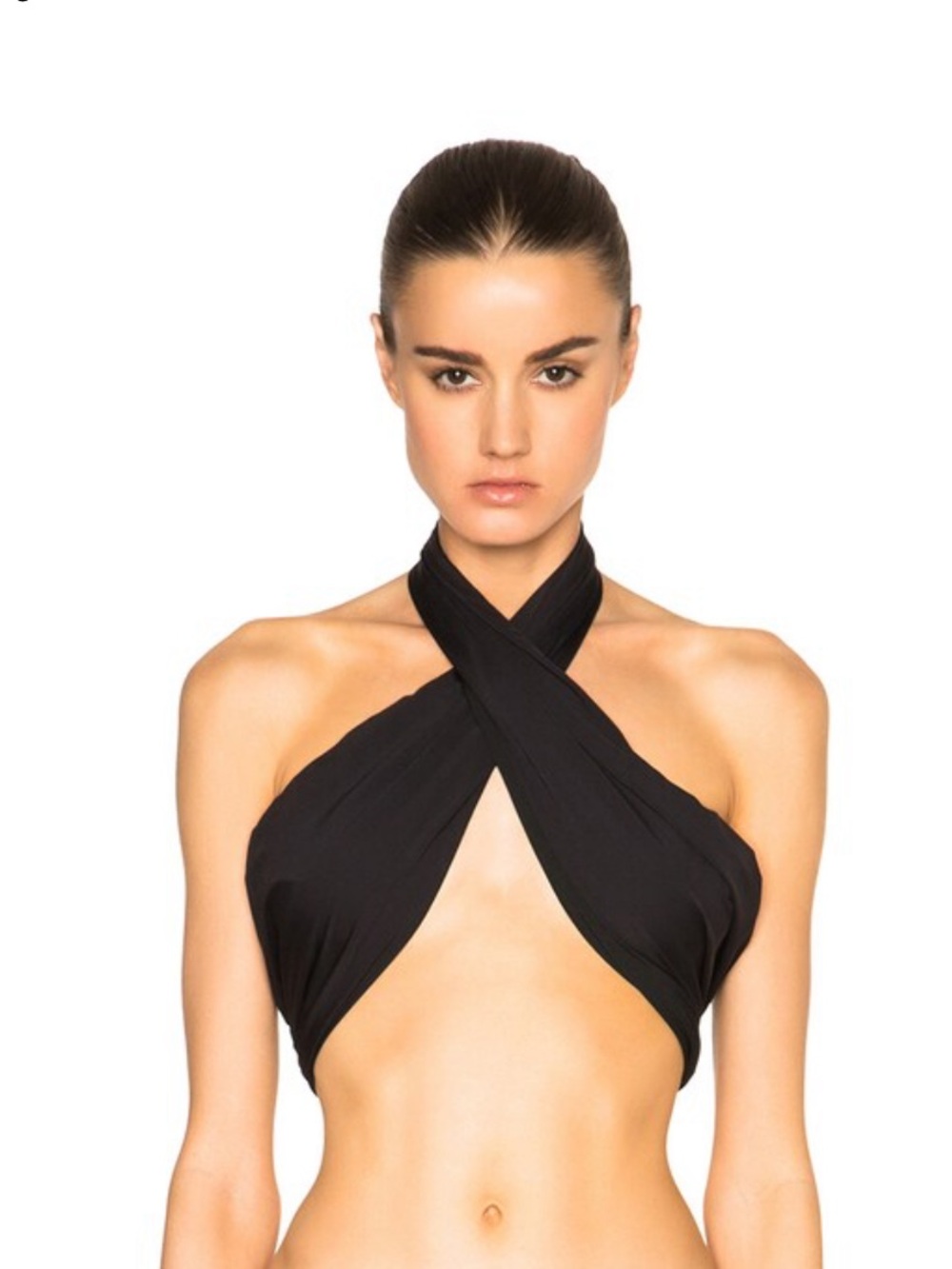 FELLA Halter Criss Cross Strapless Wrap Bikini Swim Top Dylan